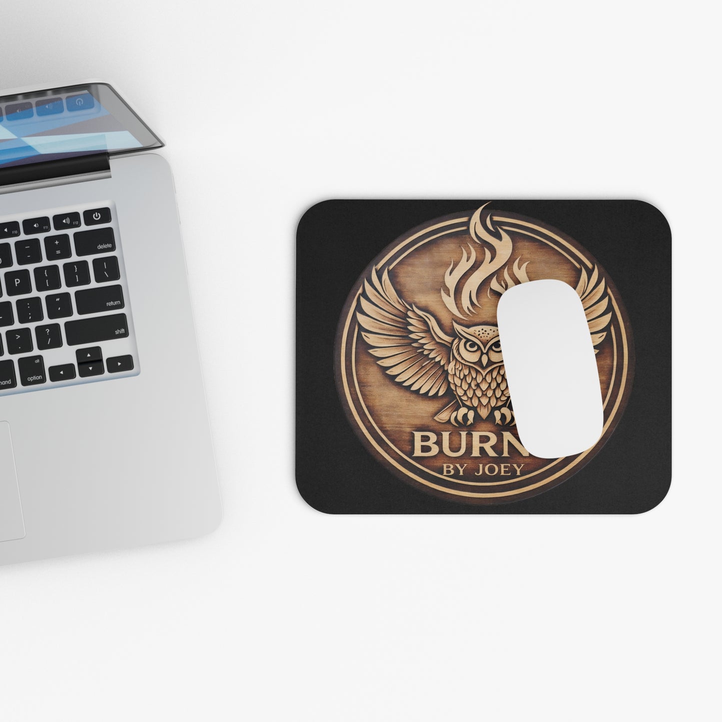 Burns By Joey Mouse Pad