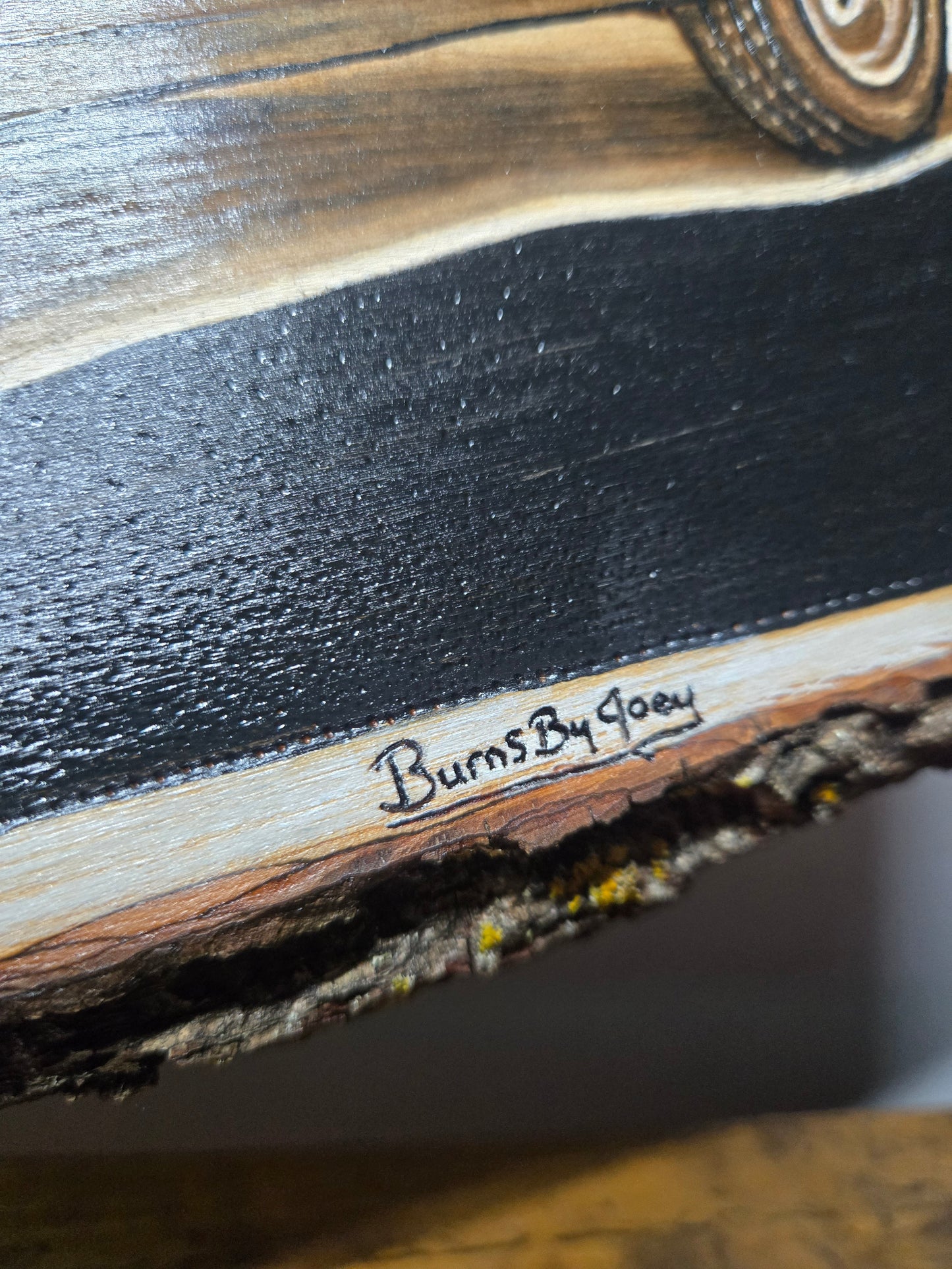 1967 Chevrolet Impala Woodburning