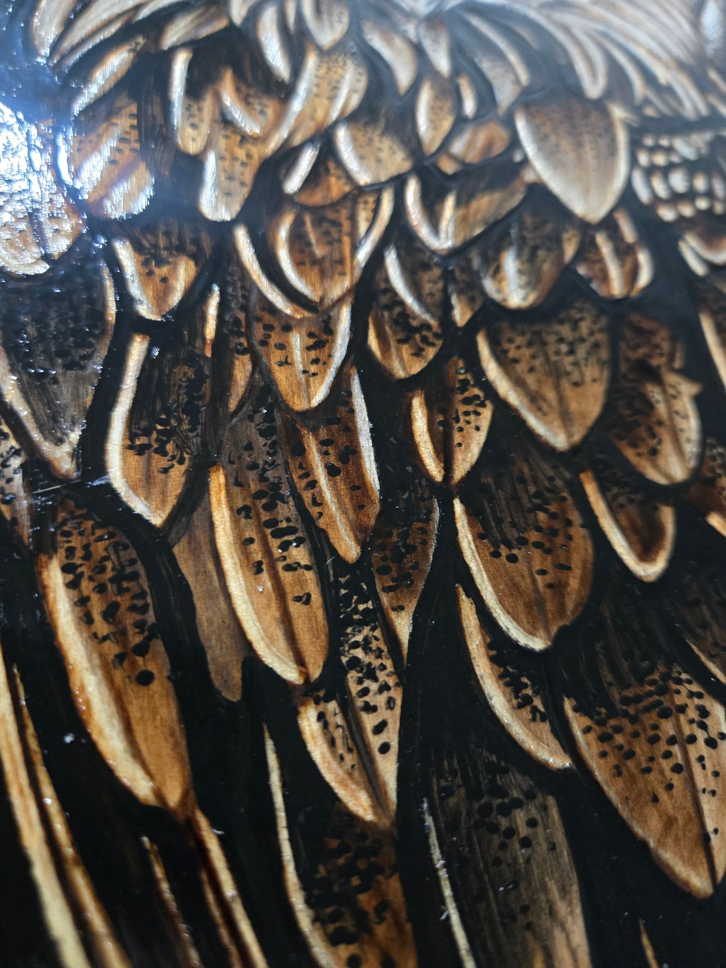 Owl Guardian – Original Woodburn Art