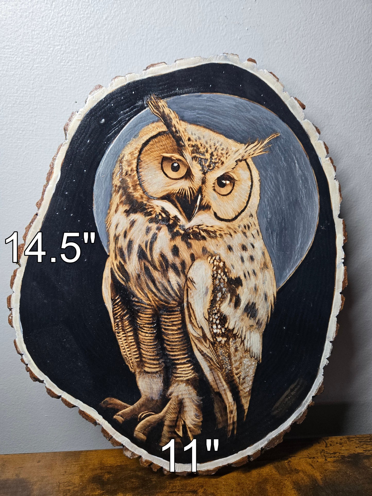 Midnight Owl Woodburning